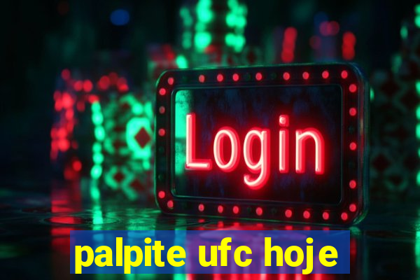 palpite ufc hoje